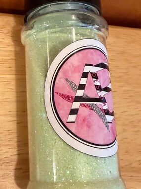 AB Design Co Glow Glitter in Key Lime